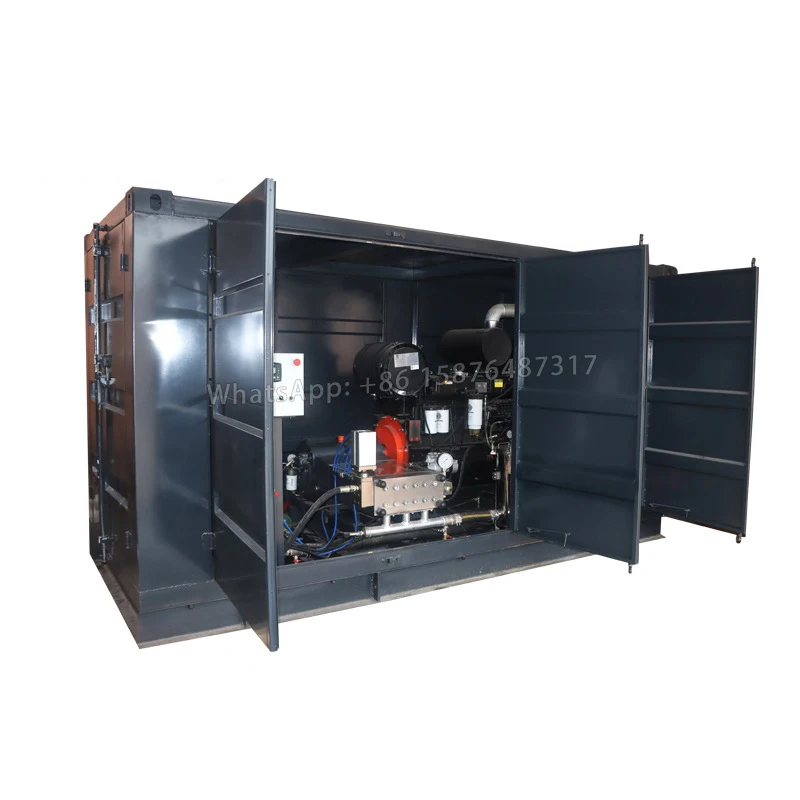 Heat Exchanger Tube Cleaning Condensing High Pressure Pump, Cleaning And Boiler Cleaning Machine High Pressure Pump