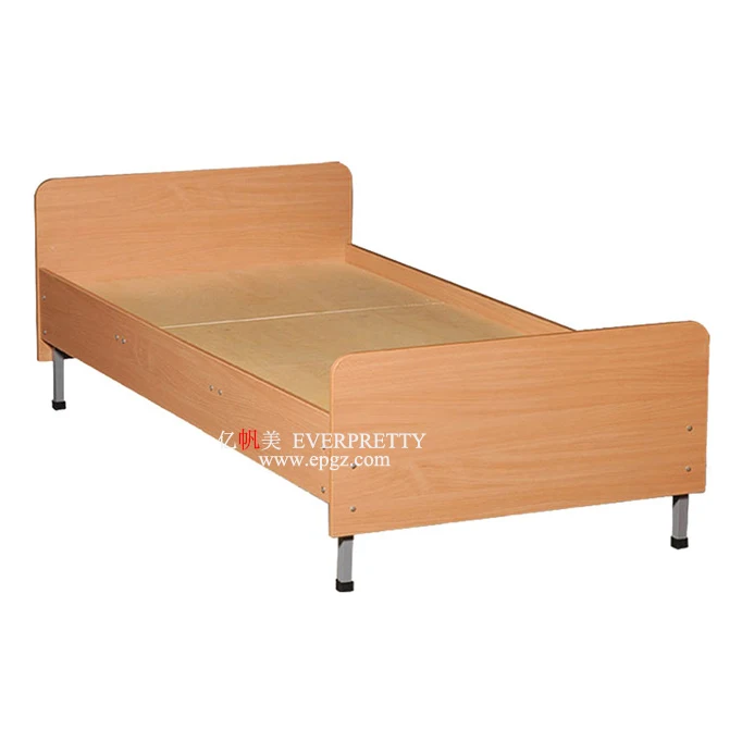 School Dormitory Furniture Ergonomical Design Student Use Steel Pipe Frame Double Bunk Bed with Ladder