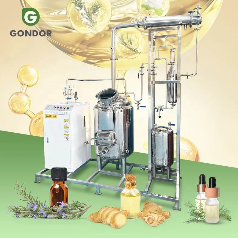Tea Tree Steam Distilled Flower Herb Lemon Grass Aromatic Distillation Device Still Essential Oil Distiller
