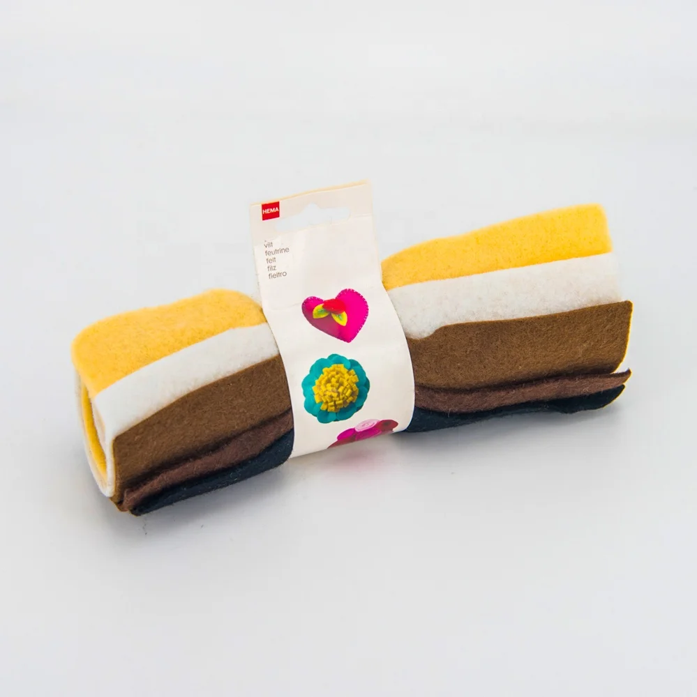 Sewing and DIY Arts & Craft 100% Polyester Felt Color Sheets foam craft