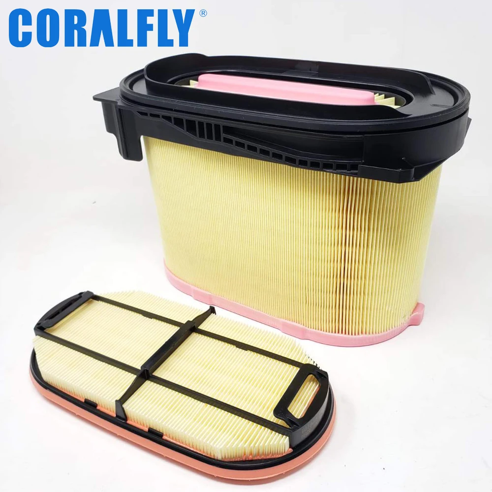 Запчасти для дизельного двигателя CORALFLY фильтры экскаватора воздушные 346-6687 3466687 CAT