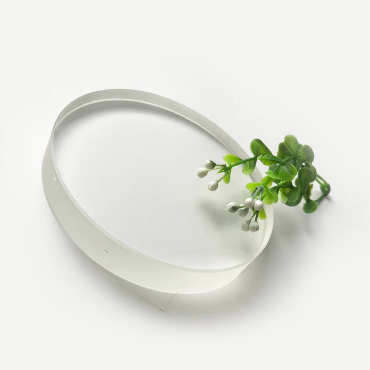 Custom transparent borosilicate sight glass for tank