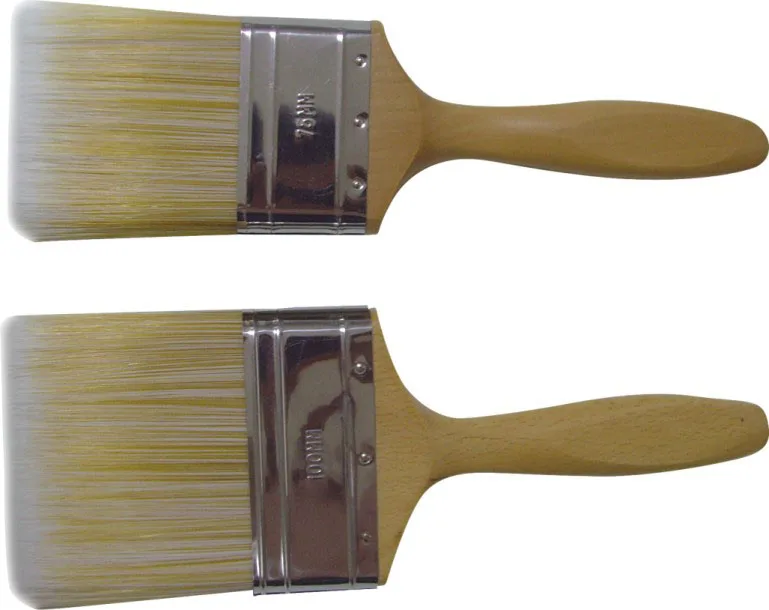 wooden handle quality  paint brush pinturas