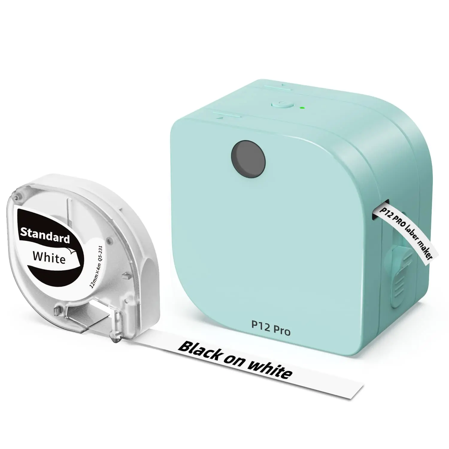 Phomemo P12 Pro Mini No Ink Thermal Wireless Sticker Machine Portable Label Makers Transfer Label Printer