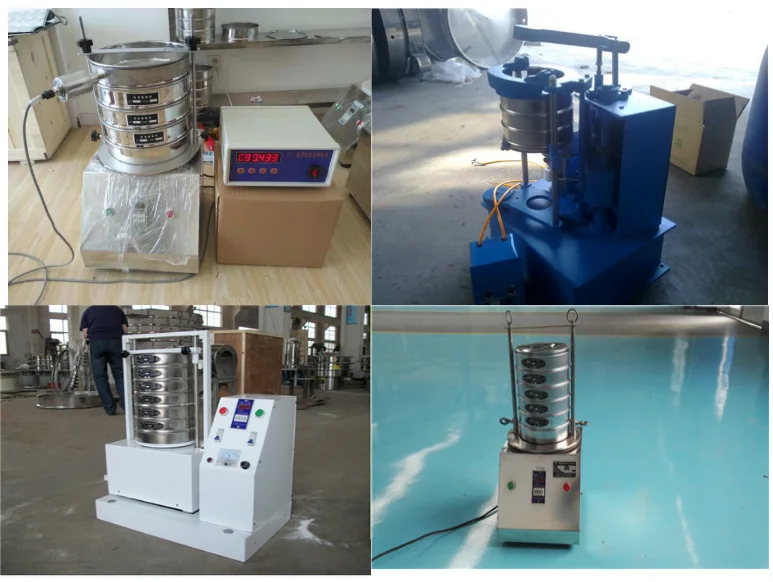 DZJX 200mm laboratory electronic sieve shaker standard lab sieve machine