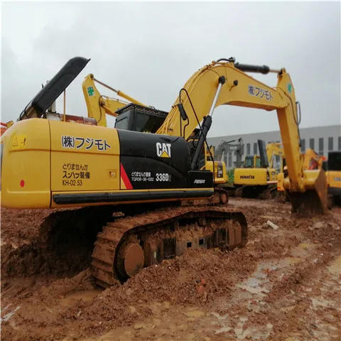 Высококачественный и активный экскаватор CAT336D2 подержанный CAT 336D2 в Китае идеальное рабочее состояние гусеничный 336