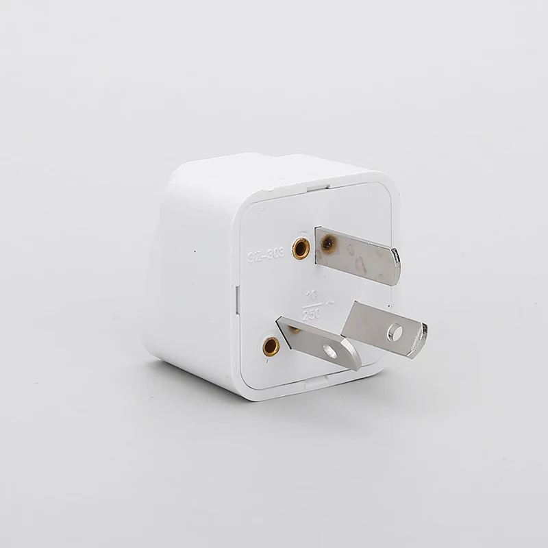Copper universal to AU plug adapter type-I 3 pins US AU UK to Australian travel conversion plug Socket New Zealand plug adaptor