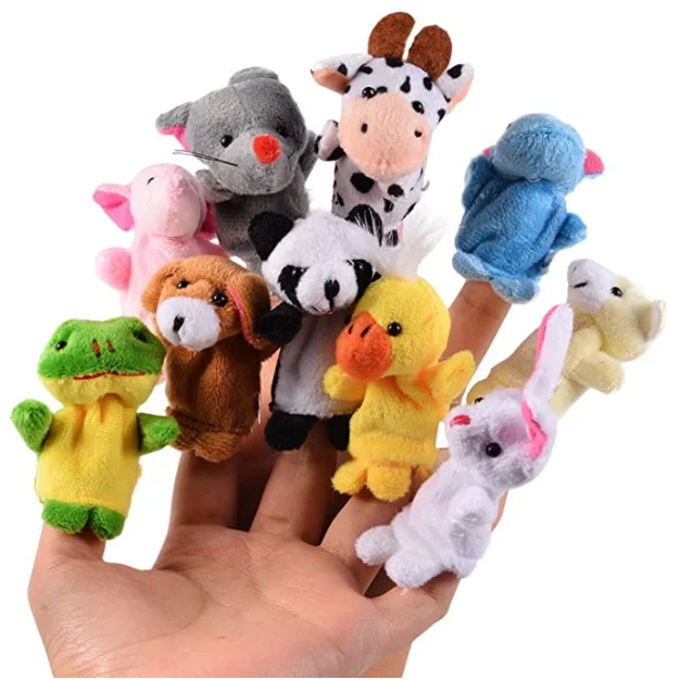 Family Felt Finger Puppet t Puppet Cute Design Hand Puppet Felt Animals Toy