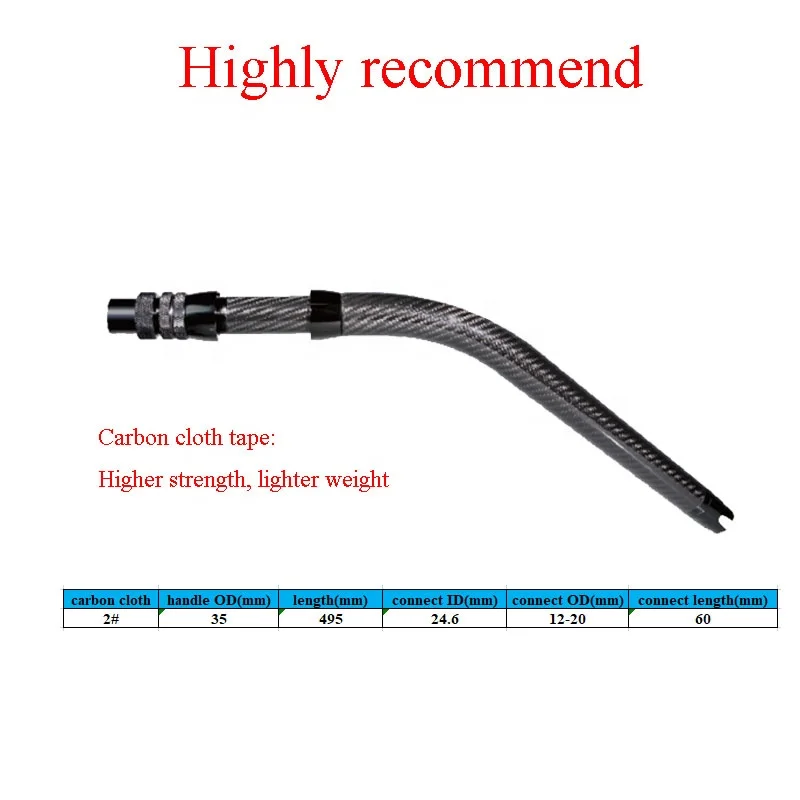 2024 New Big Game Boat Fishing Rod Staight And Bent Butt Fishing Rod Butt Fishing Tackle Accessories