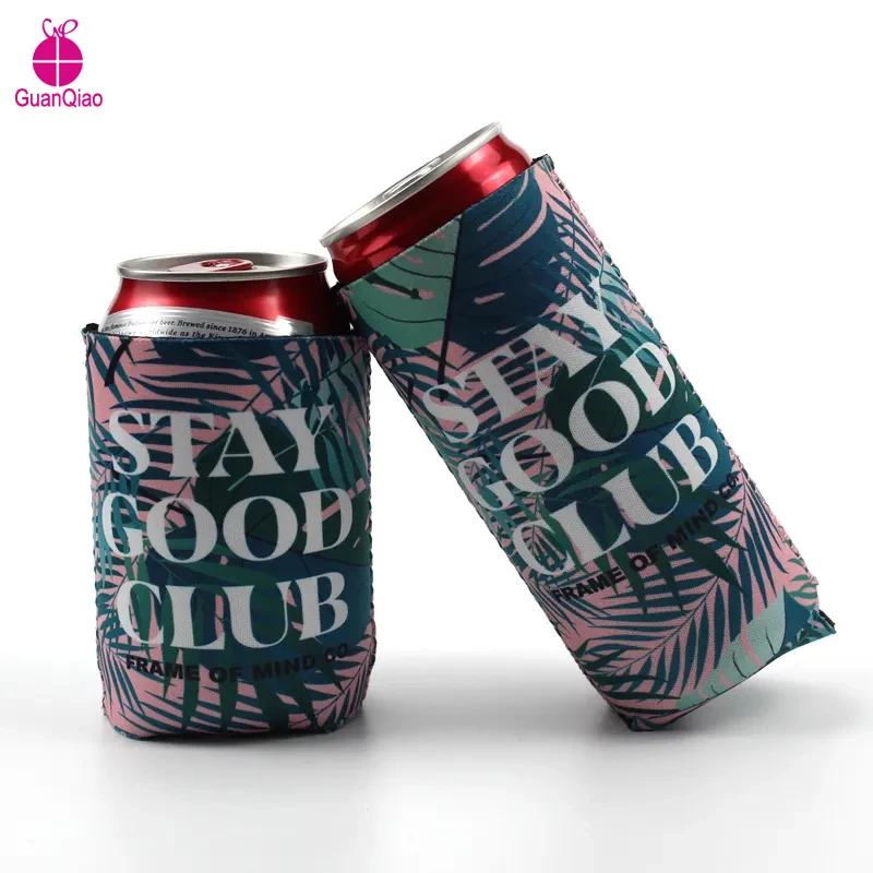 High quality Neoprene Beer can cooler cover sleeve with custom LOGO