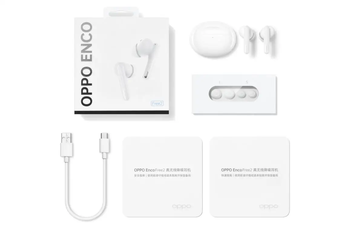 New OPPO enco free 2 Conan w52 in-Ear AAC SBC Original EarBuds Wireless Earphone BT 5.2 AUDIO Tws Headset Dynamic