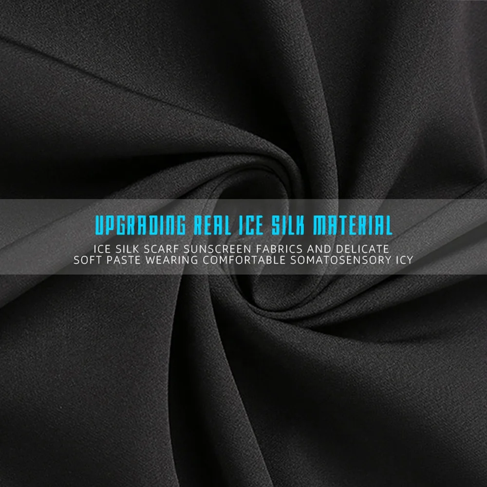 
UPF40+ Neck Gaiter Running Multifuntional Tubular Bandana Anti-UV Unisex Face Mask Custom Logo Tube Headwear 