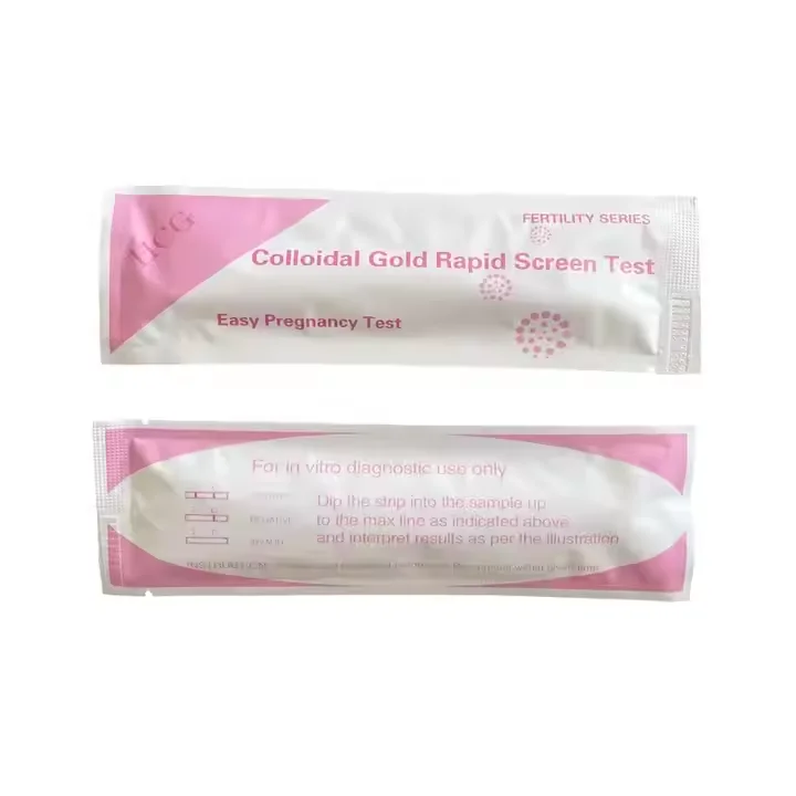 CE ISO factory price HCG-U02BN gemc One Step Urine HCG Test Card Rapid Pregnancy Test Kits