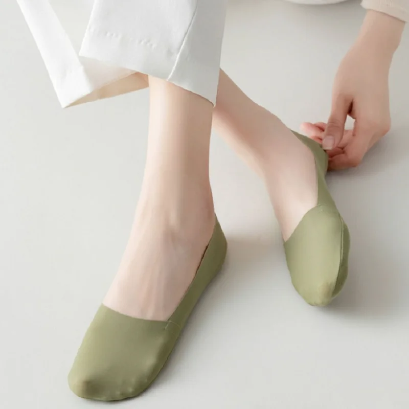 Женские Нескользящие хлопковые носки