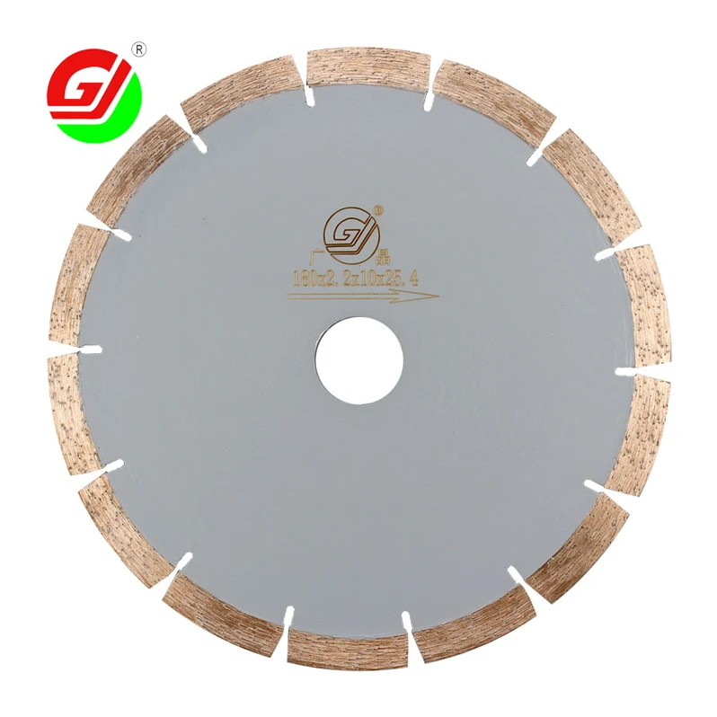 Высокое качество 7 дюймов 180 мм каменная гранитная резка лингвистическое измельчение Алмазная циркулярная пила