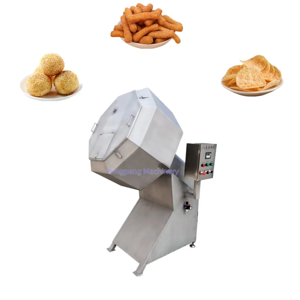 corn flour cheese flavoring snack food machine seasoning mixer machine nuts octagonal flavoring mixing machine NP Brand