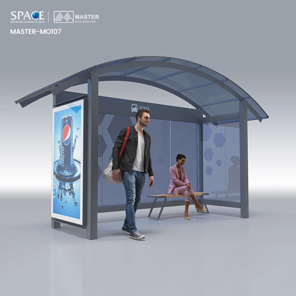 Fine Quality Best Price Solar Bus Stop Shelter for Sale