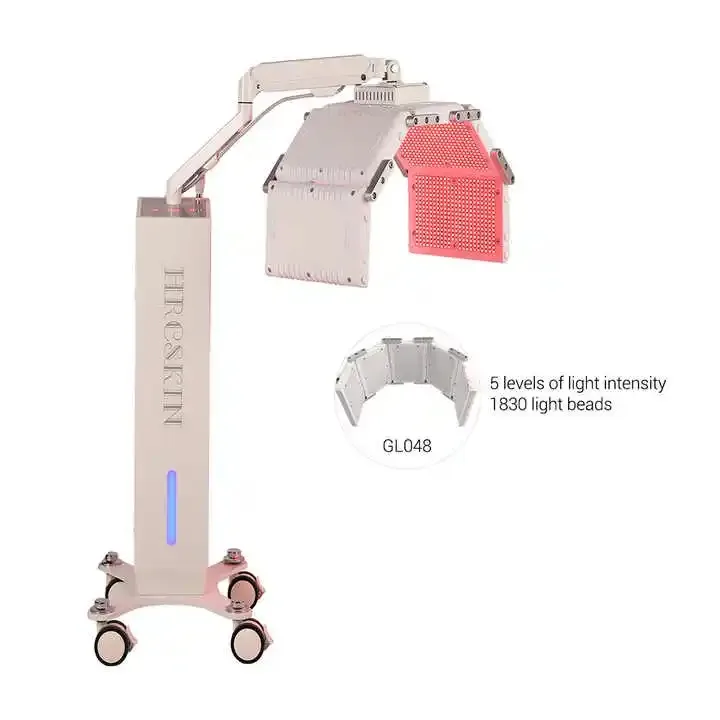 Powerful 1830 Lamps Led Photon 4 Color 660Nm Pdt Led Face Red Light Therapy Facial Machine For Spa Use
