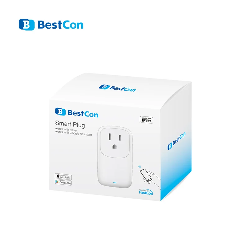 Newest Outdoor Wifi US Socket Plug Compatible with Alexa Google Home for Smart life