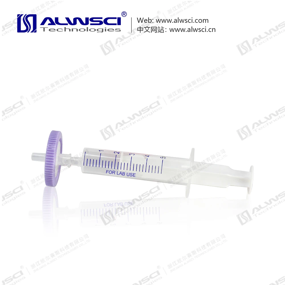 20mL Disposable HPLC Laboratory syringe
