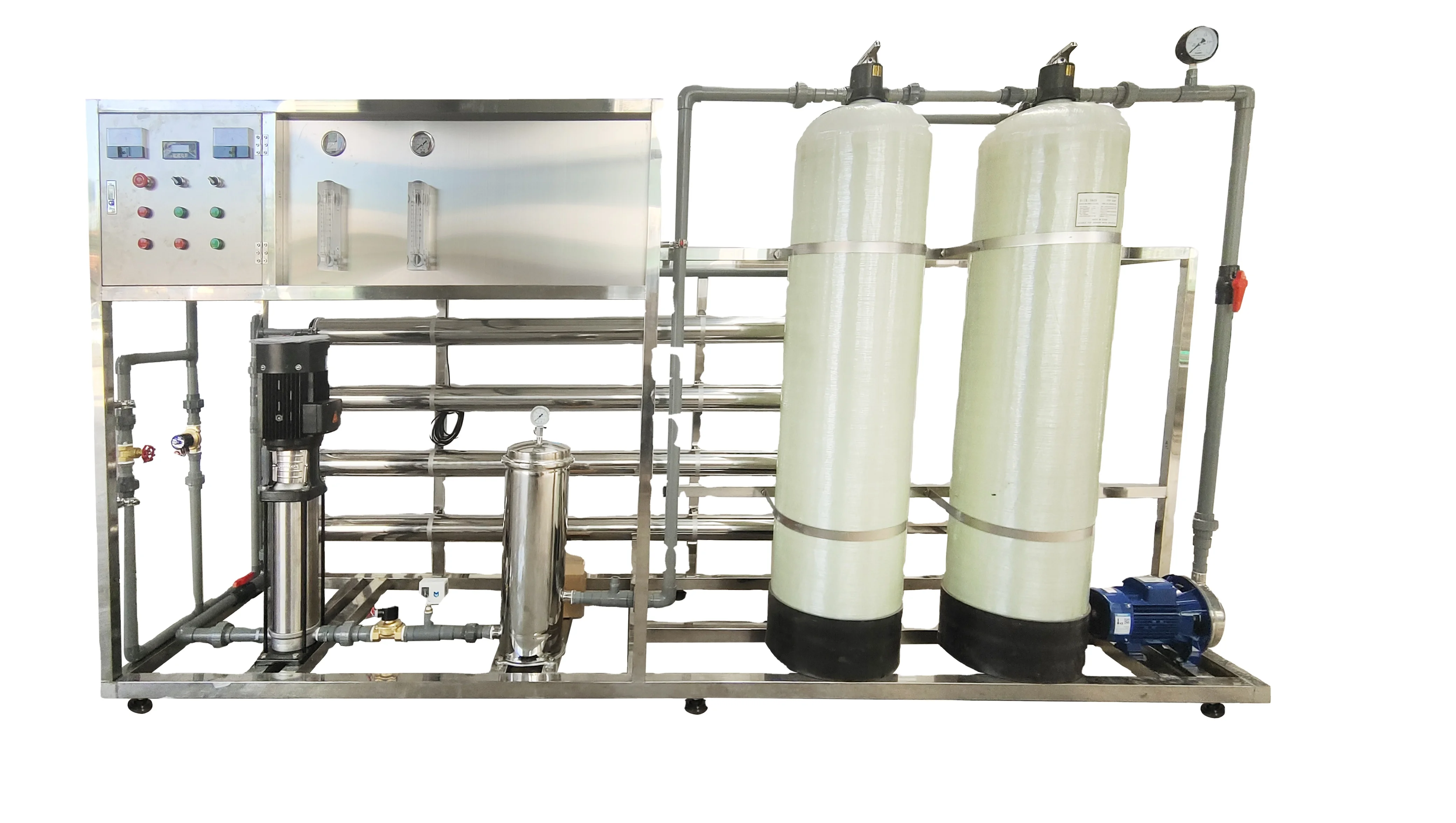 Customized Full Reverse Osmosis Water Treatment Systems for sale