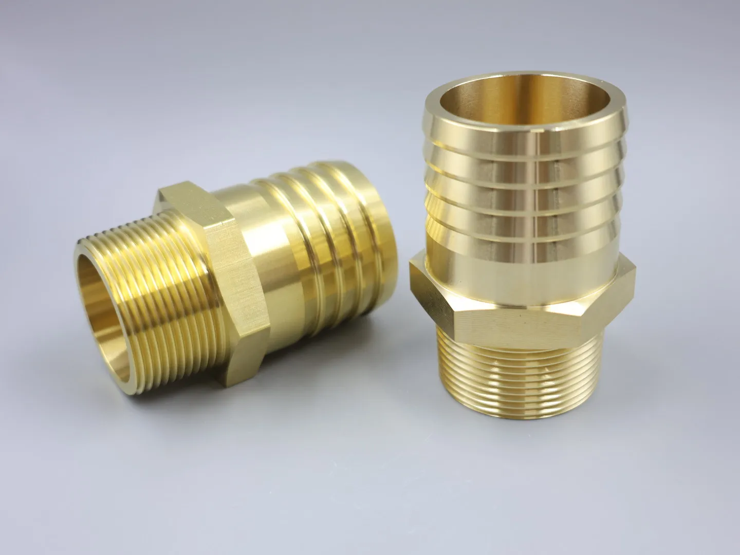 High quality brass PT external thread hose barb coupling