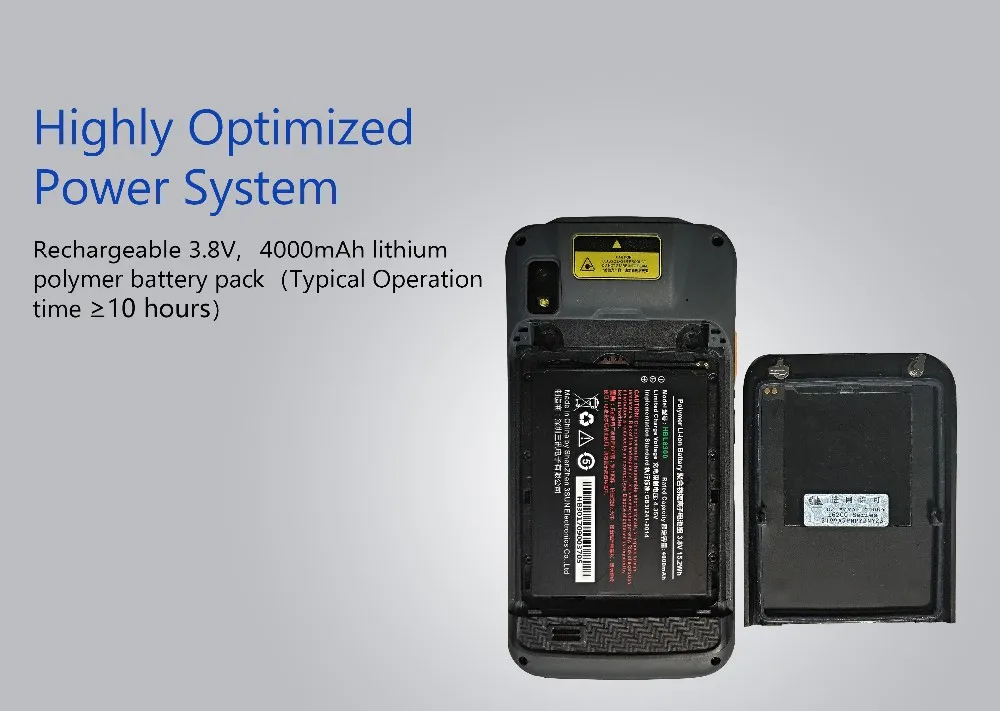 
Rugged WiFi Bluetooth Mobile Android PDA with Barcode Scanner Reader Manufacturing Suppliers Pdas 