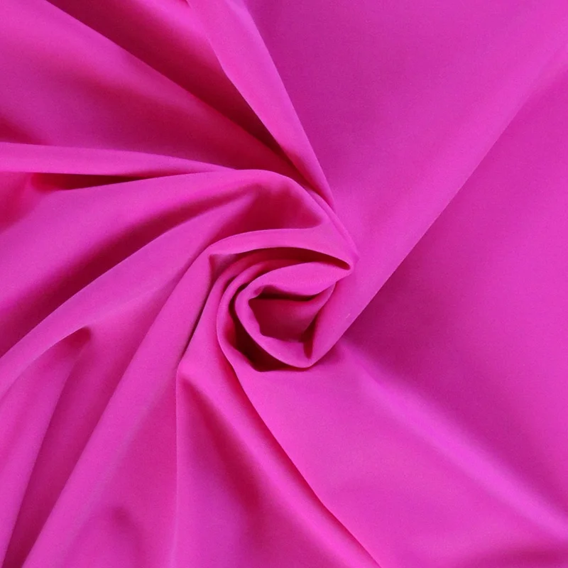 
bulk production solid dyed colors glossy shiny and matt polyester spandex lycra fabric for sportswear swimwear 