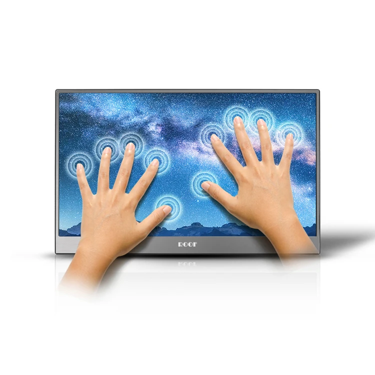  Full HD 15 6 дюймовый сенсорный экран портативный монитор Компьютерный дисплей с Type-C VESA для Switch/PS4/ноутбука/телефона