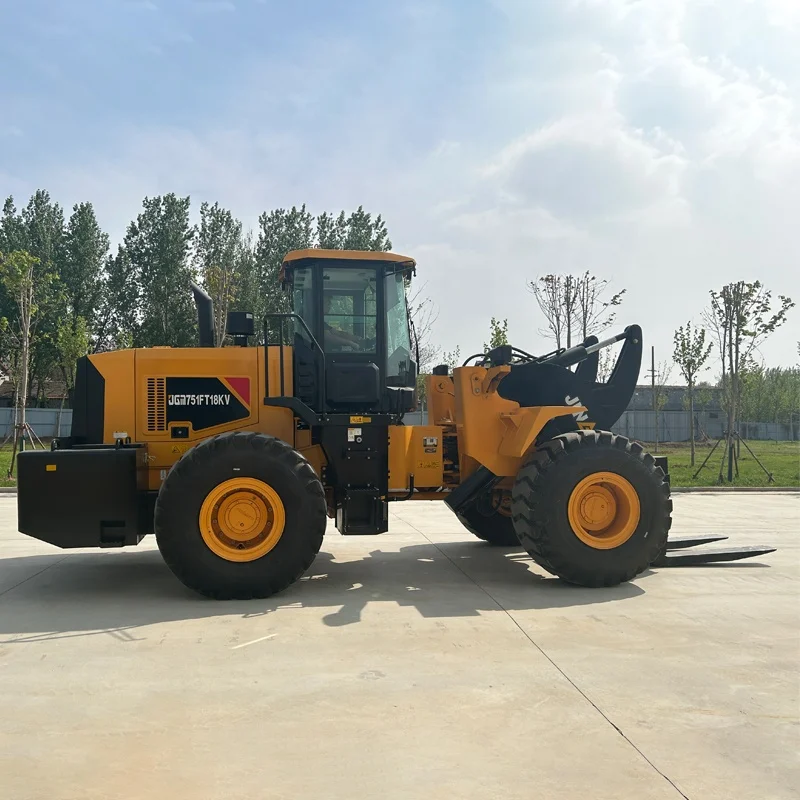 heavy duty stone handler 18 ton forklift loader quarry 40 ton front loader forklift