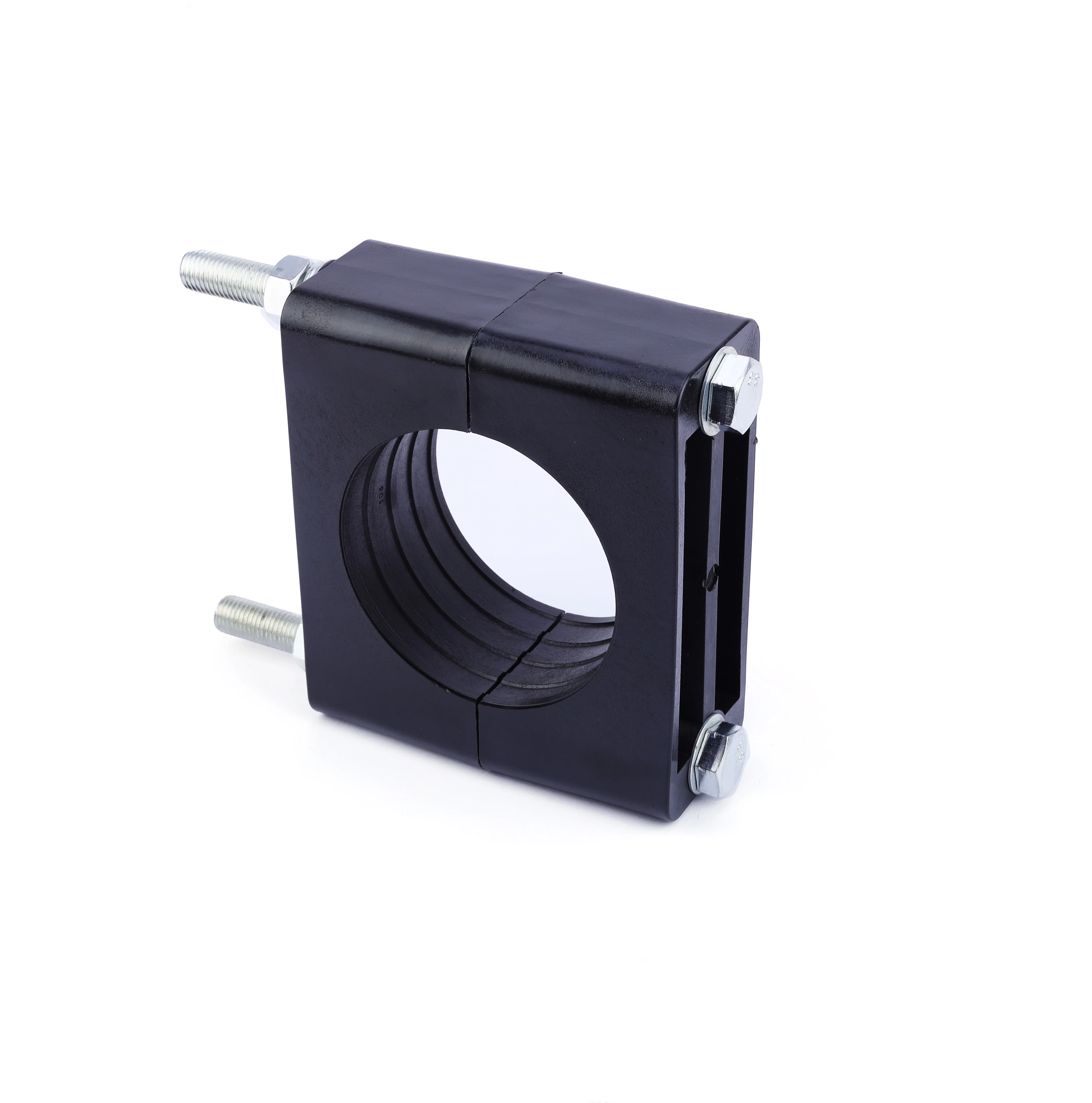 High Quality Nylon Metal Single Stainless Steel Light Weight Plastic Pipe Clamps With Lightweight