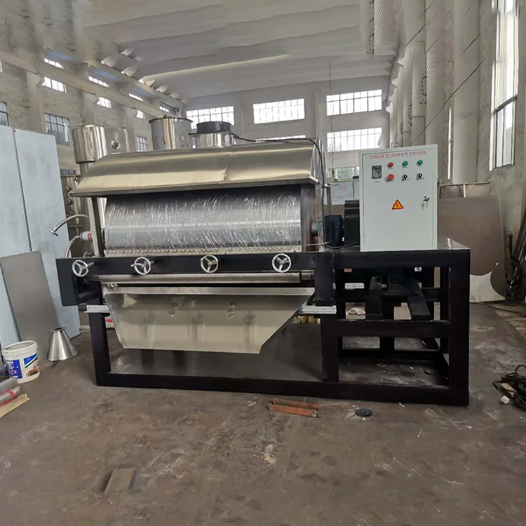 Dryer Starch Powder drum dryer for Beer active dry yeast rotary drum scraper dryer Sweet Potato Drying Machine