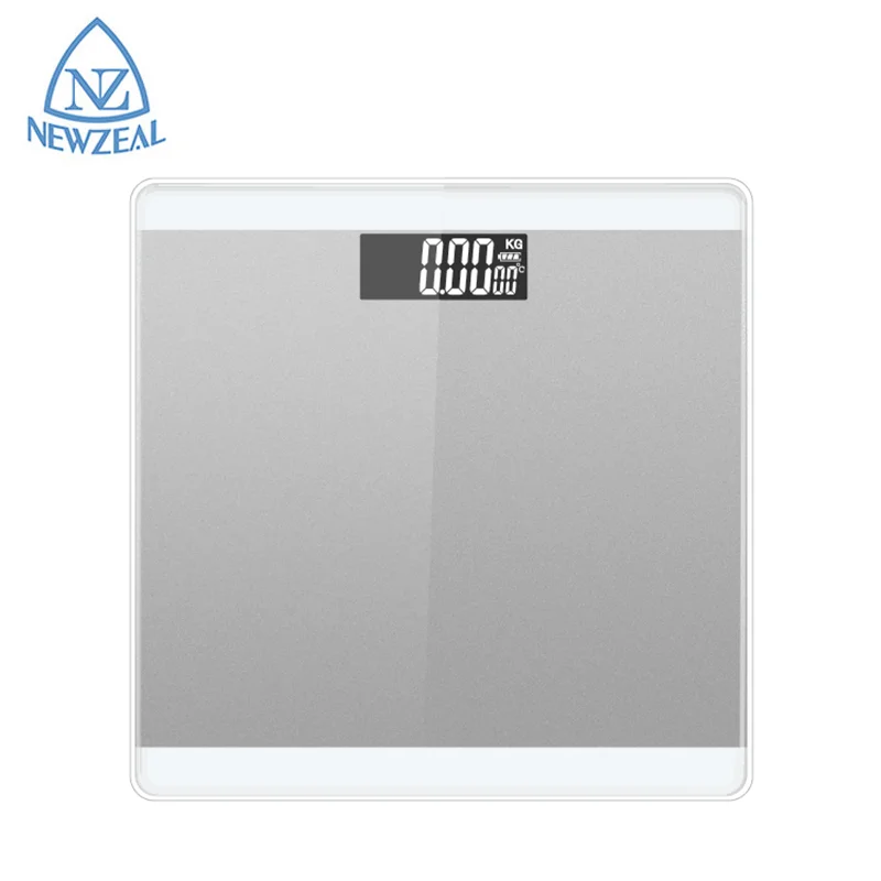 Цифровые электронные напольные весы 396Lb для ванной из закаленного стекла с бесплатным