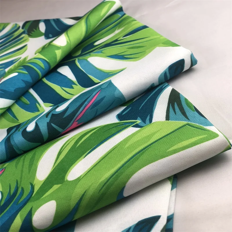 Hot sale flora and tropical prints design fabric 100% polyester fabric oxford printing fabric for table cloth