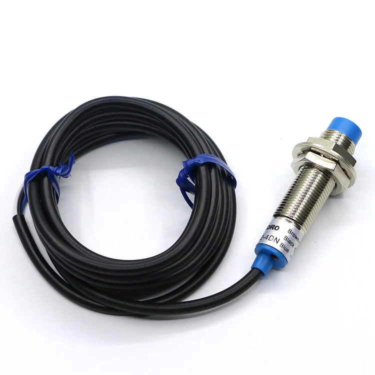 CE certification M12 FR12-4DP3 LJ12A3-4-Z/CY PNP NO NC 4wires DC36V inductance proximity sensor