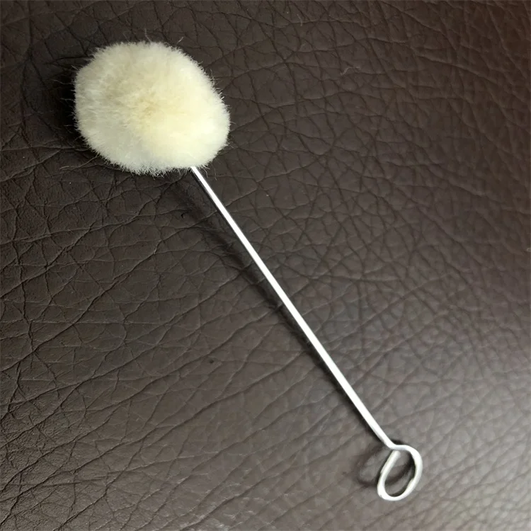 High Quality and Inexpensive Wholesale Wool Ball dauber For Primer with Steel Wire Handle Can Be Used To Color Items