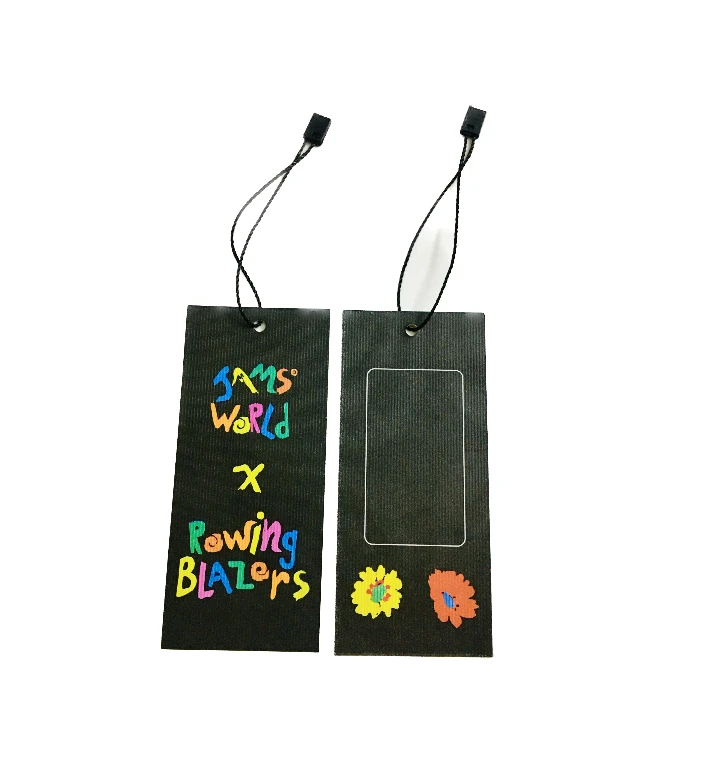 Bags Eco-Friendly Shoes Garment Hair Printed customized vintage raw material  paper hang tags for garments