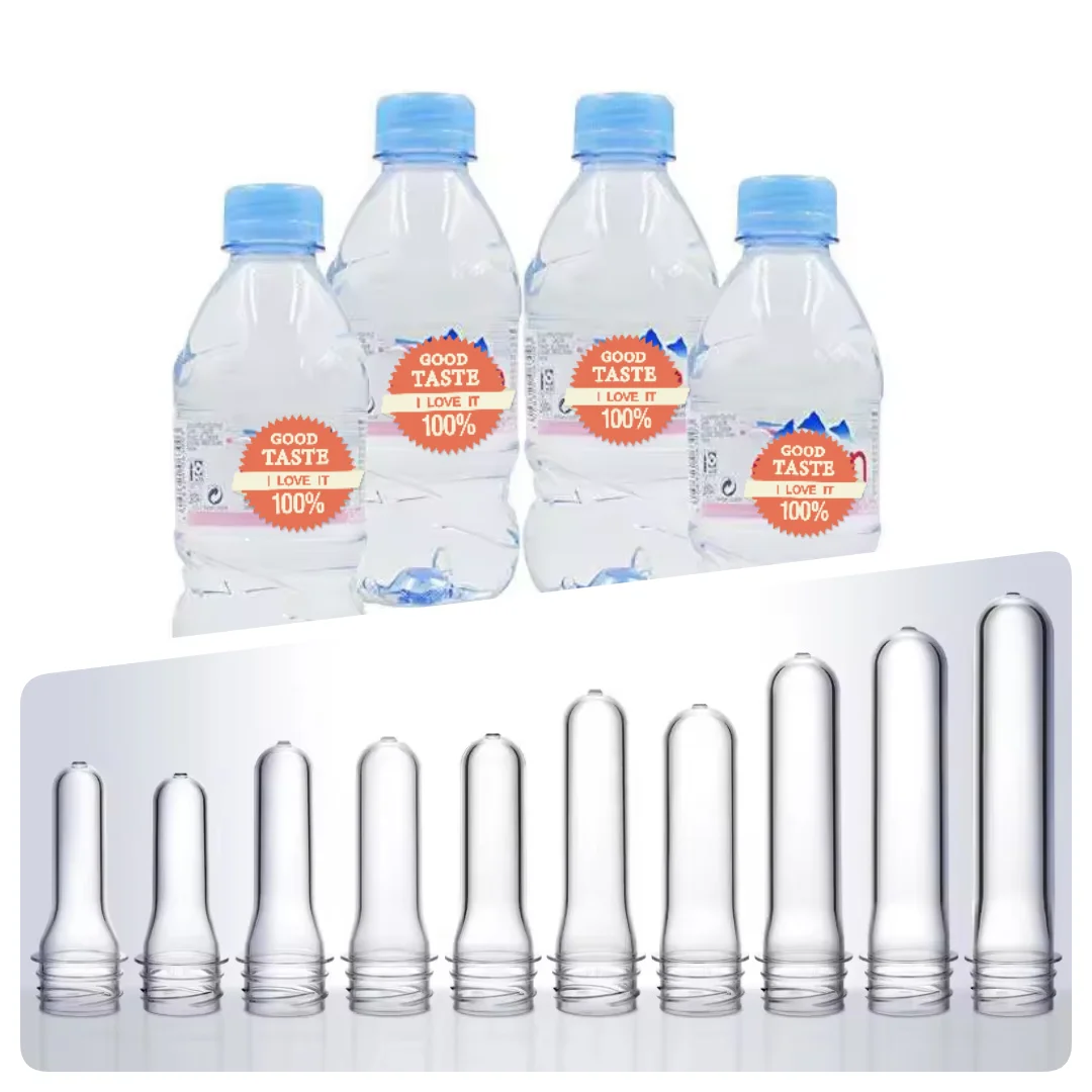 Size Standard Preformed 12g 30mm 30/25 Blue Color Water Bottle Preform For 330ml Plastic Pure Bottles