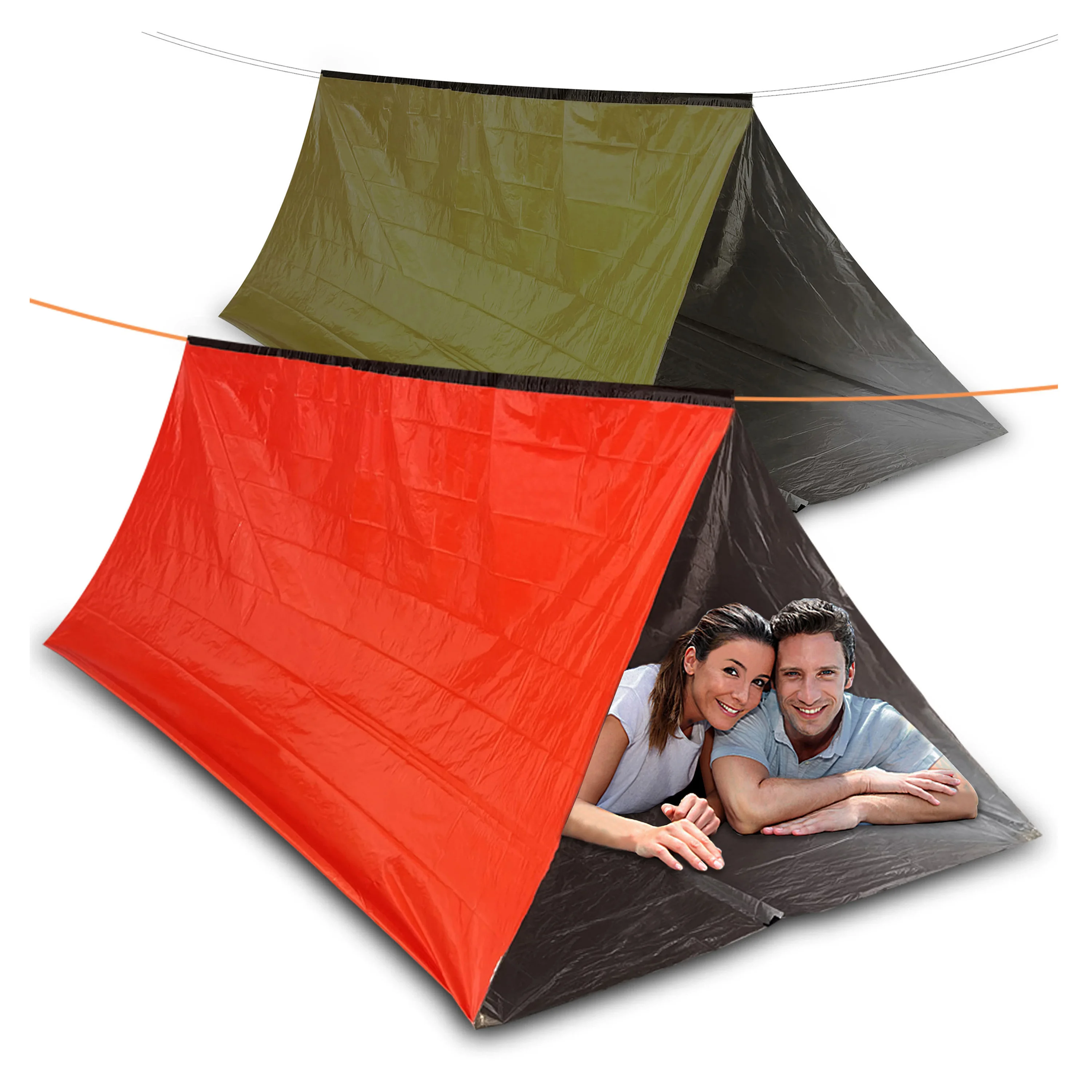 Baiyuheng Custom Low Price Movable Four-Season Green Emergency Tent For Camping