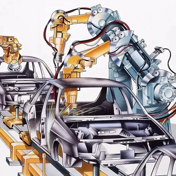 3D печать робот дизайн модели деталей машин