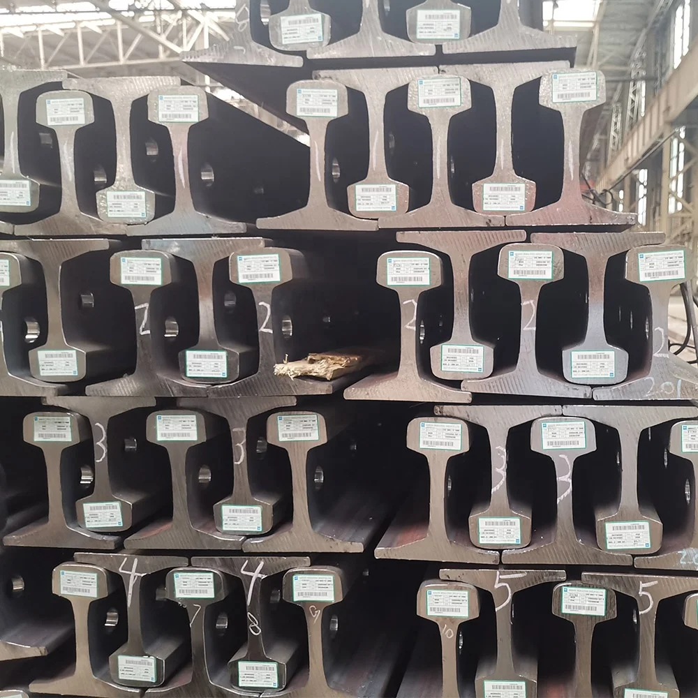 Railroad CE Standard Track Steel Rails Light Heavy Crane Railway Heavy Heat Treated Stainless Rail Factory Price