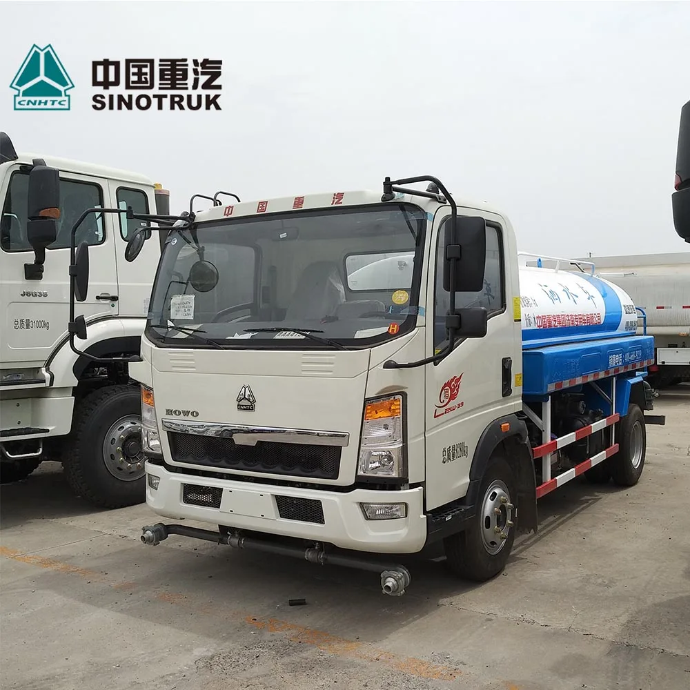 Китай тяжелый автомобиль HOWO 4x4 5M3 LPG диспенсера танкер Сино 6 колеса 5000 литров топливный бак грузовика