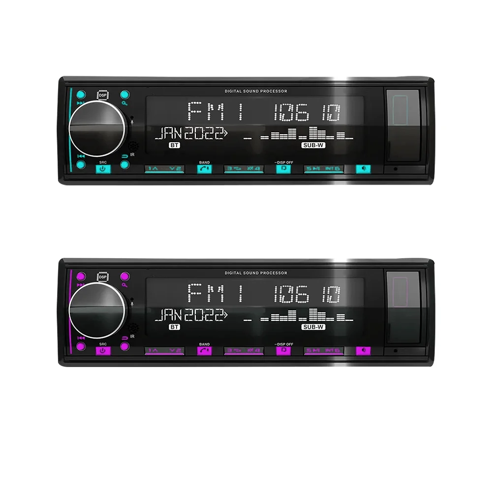 1 Din User Detachable SI4745 Usb BT4.2 Multifunctional Car Mp3 Player Radio Tuner