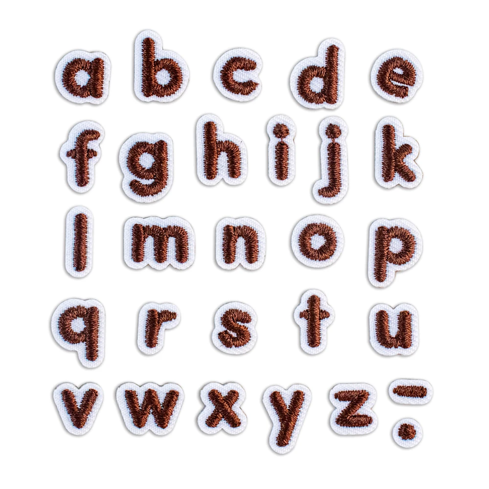 Wholesale Nice Quality Custom 3d embroidery letters for clothing patches