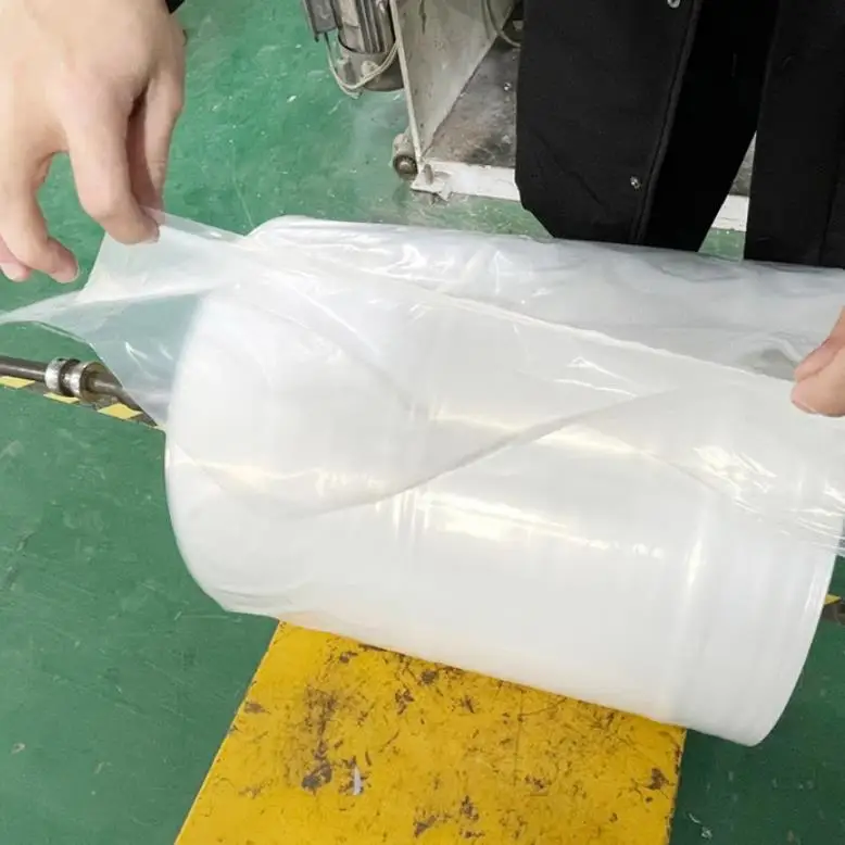 Pe Hdpe Ламинирующий поддон 300 мм мягкая прозрачная упаковка оберточная бумага рулон пластиковой растягивающейся пленки