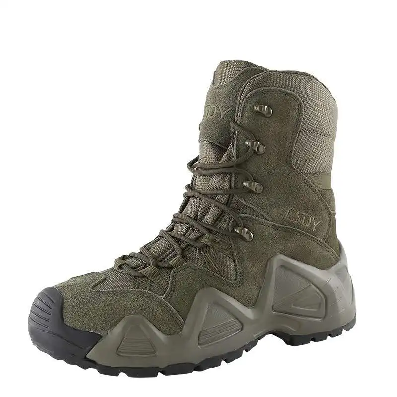  Army Fans Tactical Military Combat Boots ESDYY Hot Sale High Top Hiking