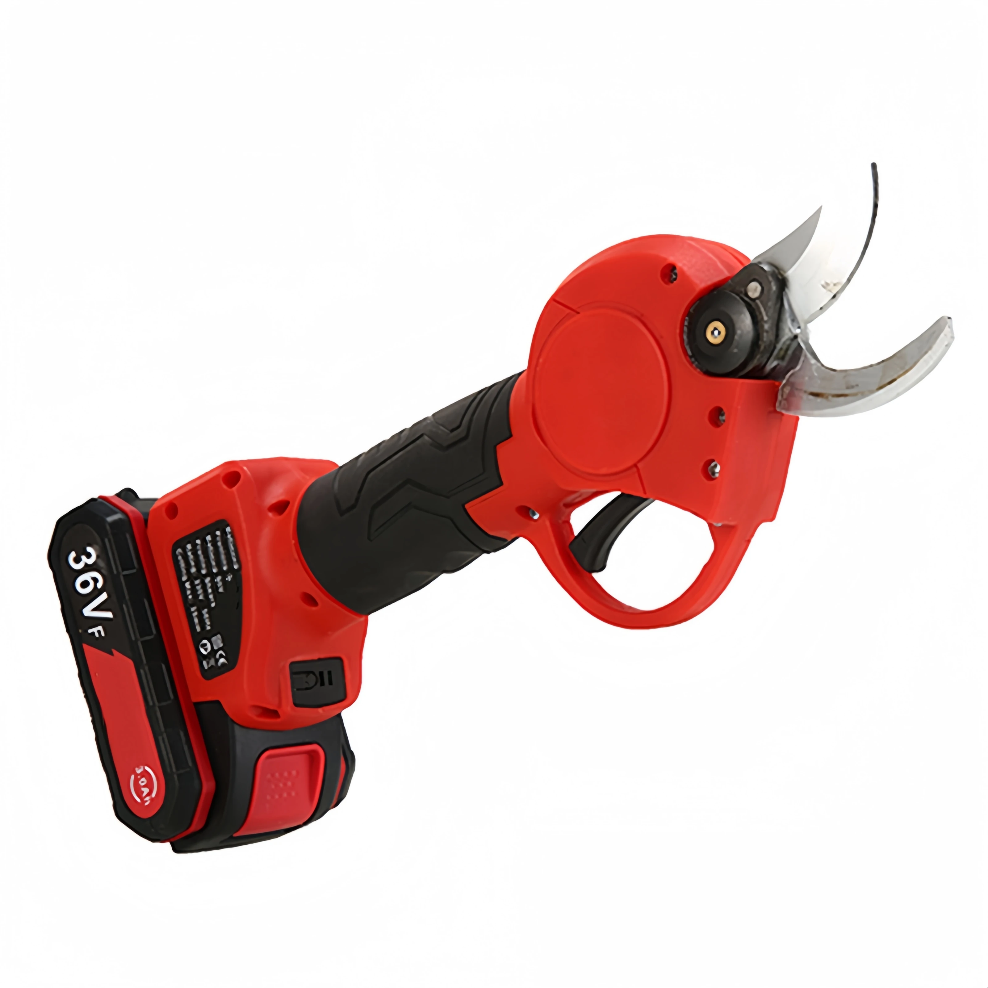 Wireless Charging Dynamic Pruning Shears 21V Lithium Electric Scissors with Plastic Coating Garden Fruit Tree DIY Industrial Use