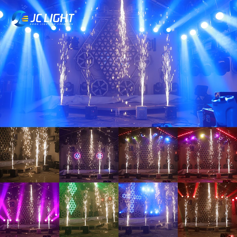 650W Cold Spark Firework Fountain Machine Indoor Cold Spark Machine Wedding Stage
