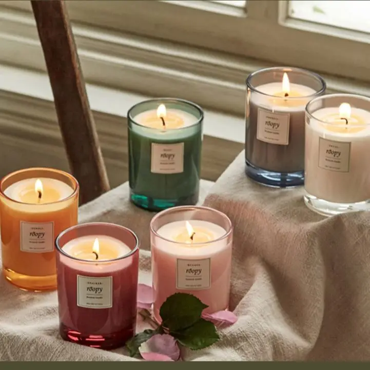 Custom l Soy Paraffin Pillar Scent Kit Supply Dry Flowers Tart Burner Warmer Candle Wax