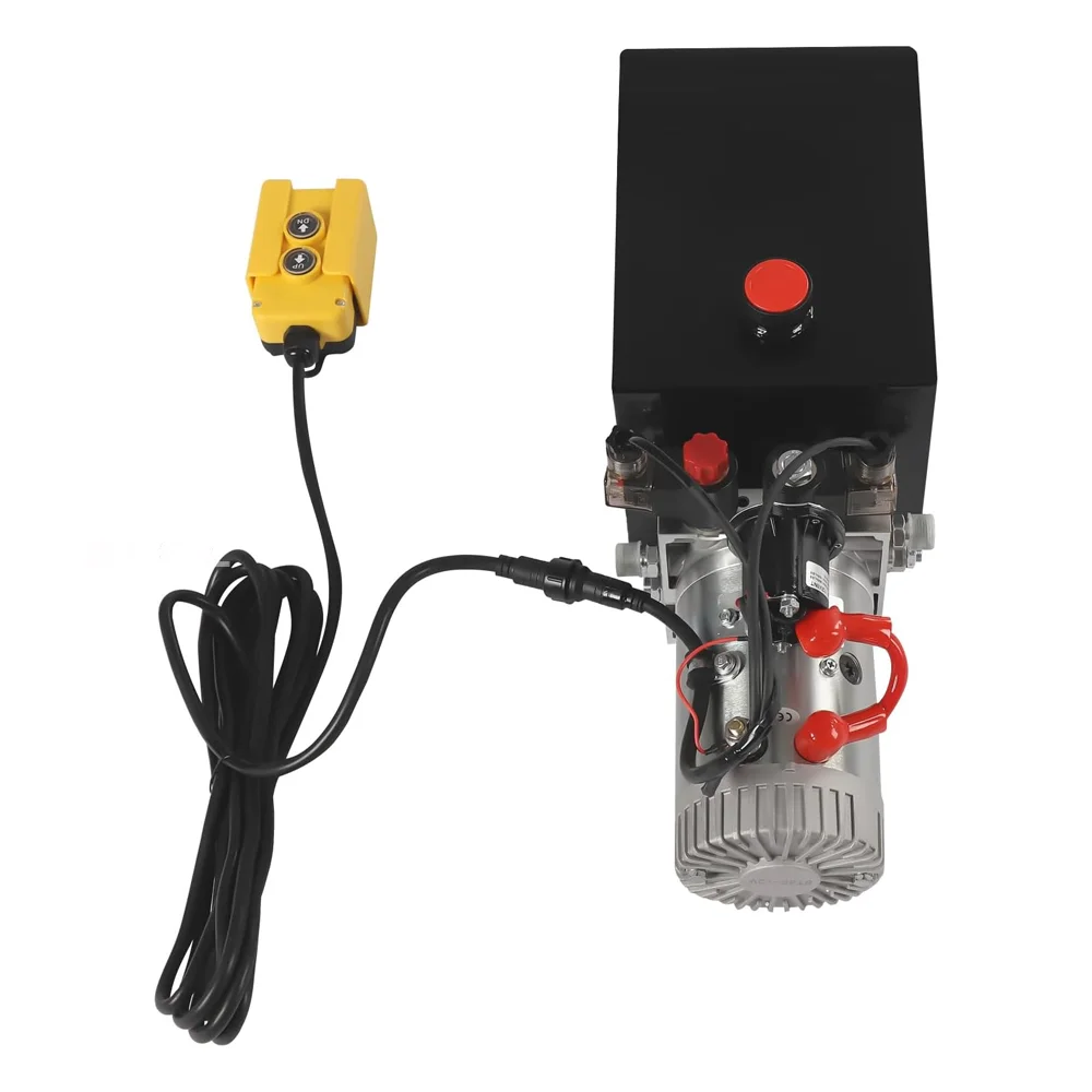 HCIC High Efficiency Hydraulic Power Unit 12V DC 4L Reservoir for Lifting and Pressing Systems